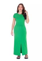 Vestido suelen hapuk malha verde Vestido suelen hapuk malha verde