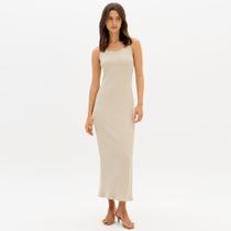 Vestido Super Mid Easy Lança Perfume Ou26 Bege Feminino Vestido Super Mid Easy Lança Perfume Ou26 Bege Feminino