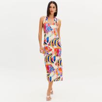 Vestido Super Mid Easy Lança Perfume Ve26 Off White Feminina Vestido Super Mid Easy Lança Perfume Ve26 Off White Feminina