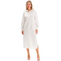 Vestido Super Mid Lança Perfume OU24 Off White Feminino