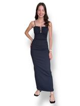 Vestido super midi de alça myft