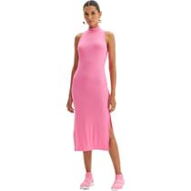 Vestido Super Midi Easy Lança Perfume VE24 Rosa Feminino