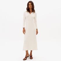 Vestido Super Midi Lança Perfume Cnl Pr27 Off White Feminino Vestido Super Midi Lança Perfume Cnl Pr27 Off White Feminino