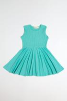 Vestido Super Rodado Verde Água de 2 a 3 anos Vestido Super Rodado Verde Água de 2 a 3 anos