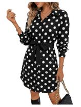 Vestido SweatyRocks Metallic Gold de manga comprida Casino Night S