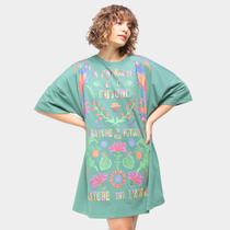 Vestido T-Shirt Farm Silk Natureza Feminino