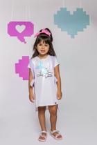Vestido T-Shirt Infantil / Gabriela Aquarela - GabrielaAquarela
