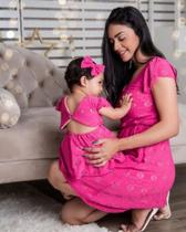 Vestido Tal Mãe Tal Filha Pink Vestido Tal Mãe Tal Filha Pink