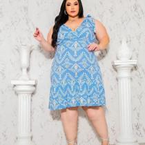 Vestido Tamanho G1 nessa estampa LD modas Vestido Tamanho G1 nessa estampa LD modas