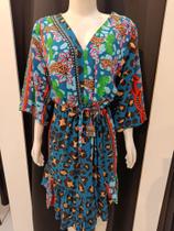 Vestido tamanho único em viscose Vestido tamanho único em viscose