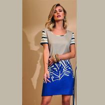 Vestido tecido natural Basic