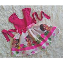 Vestido Temático Infantil Moana Baby