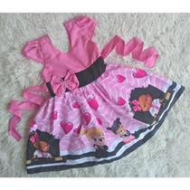 Vestido Temático Infantil Simples A Poderosa Chefinha