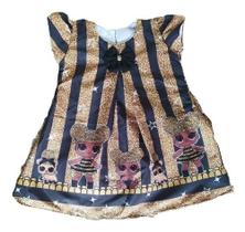 Vestido Temático Lol Queen Bee Trapézio Vestido Temático Lol Queen Bee Trapézio