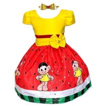 Vestido Temático Magali Vermelha