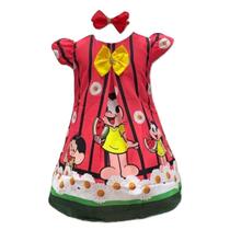 Vestido Temático Magali Vermelha