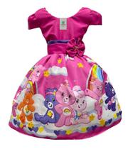 Vestido Temático Ursinhos Carinhosos Tam.M (4-5 Anos) Vestido Temático Ursinhos Carinhosos Tam.M (4-5 Anos)