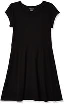 Vestido The Children's Place Big Girl de manga curta preto XXL (16)