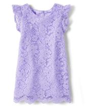 Vestido The Children's Place para meninas e crianças pequenas em roxo 4T