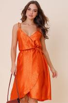 Vestido transpasse Vestido transpasse