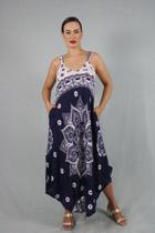 Vestido trapézio mandala PLK-1163