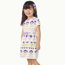 Vestido Tricô Lavanda Festa ilas Lacinho Gymboree import EUA