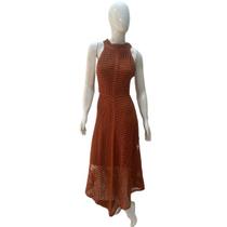 Vestido Trico Rendado com Forro Maravilhoso Sofisticado Tam M Vestido Trico Rendado com Forro Maravilhoso Sofisticado Tam M
