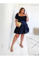 Vestido tricoline 3 marias