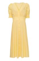 Vestido Tricoline Listrada Amarelo Vestido Tricoline Listrada Amarelo