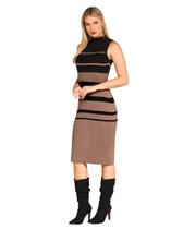 Vestido tricot miravest feminino ref: mir262410