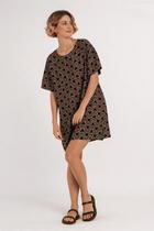Vestido Tshirt Estampa Estela - Cantão - G Vestido Tshirt Estampa Estela - Cantão - G