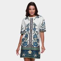 Vestido Tshirt Farm Casual Feminino