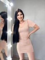 Vestido tubinho bufante PP