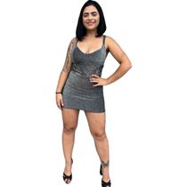 Vestido Tubinho Coladinho Com Detalhes em Paetê Luxo Premium Vestido Tubinho Coladinho Com Detalhes em Paetê Luxo Premium
