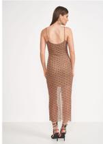 Vestido tule estampado