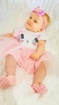 Vestido tule gatinha