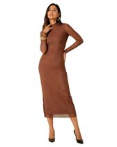 Vestido tule manga longa formitz feminino ref: for14043 Vestido tule manga longa formitz feminino ref: for14043