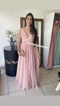 Vestido Tule Rosé