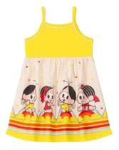 Vestido Turma da Monica Baby Magali e Mônica - Brandili Vestido Turma da Monica Baby Magali e Mônica - Brandili