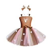 Vestido Tutu Brilhante De Elfo Para Meninas, Fantasia De Papai Noel, Roupa De Aniversário, Vestido Tutu Brilhante De Elfo Para Meninas, Fantasia De Papai Noel, Roupa De Aniversário,