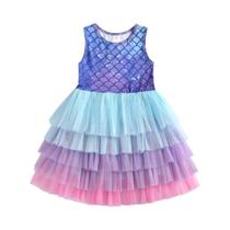 Vestido Tutu De Algodão Sem Mangas Para Meninas, VIKITA, Fantasia De Princesa Para Festa De Vestido Tutu De Algodão Sem Mangas Para Meninas, VIKITA, Fantasia De Princesa Para Festa De