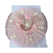 Vestido Tutu de Balé Profissional para Meninas e Adolescentes - Fantasia de Princesa Bailarina