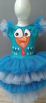 Vestido Tutu Infantil Galinha Pintadinha Vestido Tutu Infantil Galinha Pintadinha