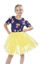 Vestido tutu, saia de tule, cintura elástica vintage BellaSous