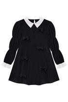 Vestido Veludo Infantil Inverno Laços Infanti Vestido Veludo Infantil Inverno Laços Infanti