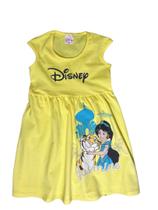 Vestido Verão Yssu Personagem princesa Amarelo