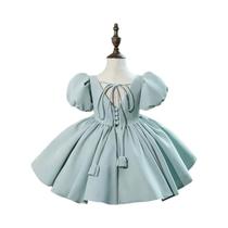 Vestido Verde De Dama De Honra Para Meninas De 1 a 16 Anos, Vestido Formal Para Festa De Natal E Vestido Verde De Dama De Honra Para Meninas De 1 a 16 Anos, Vestido Formal Para Festa De Natal E