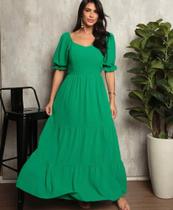Vestido verde feminino