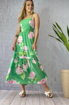 Vestido verde,floral,estampado Vestido verde,floral,estampado