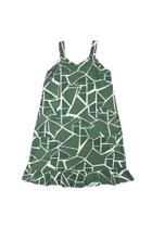 Vestido Verde Viscolinho com Alça Barrielli - Elegante e Confortável
